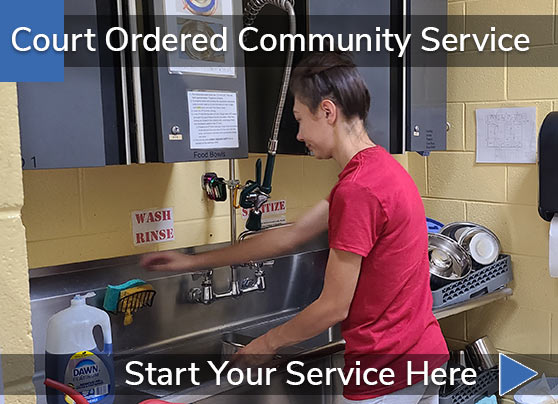 Court Ordered Community Service Volunteers